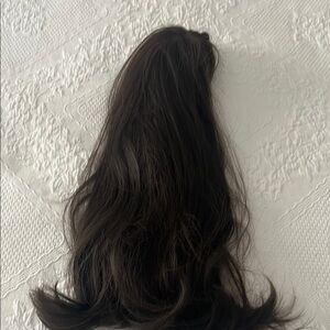Luxurious Dark Brown Hair Extension